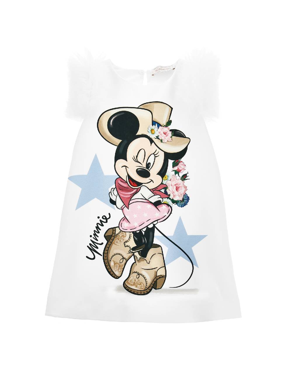 Monnalisa Abito crepe Minnie Italy
