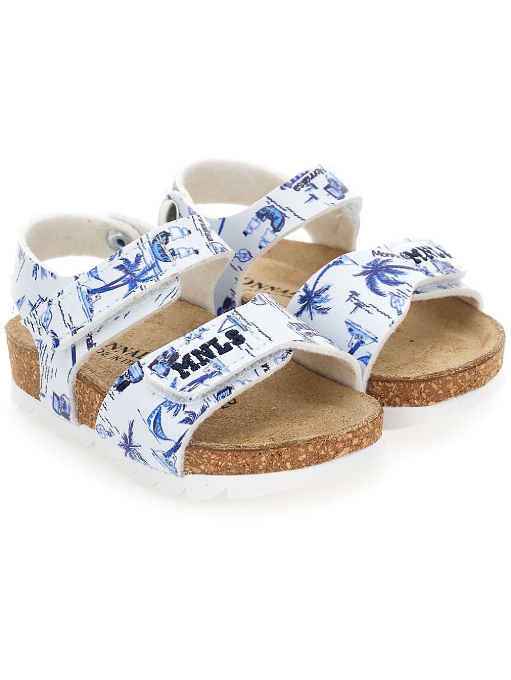 Monnalisa Sandali comfort stampa marine Prezzo Ridotto