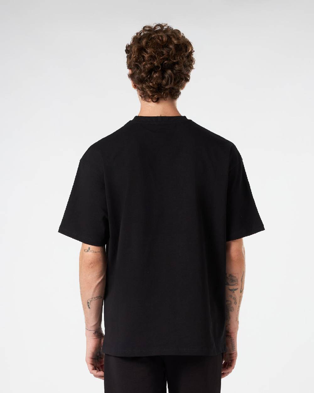 Phobia Archive T-SHIRT NERA CON GRAFICA CUORE LIGHTNING BIANCA Moda