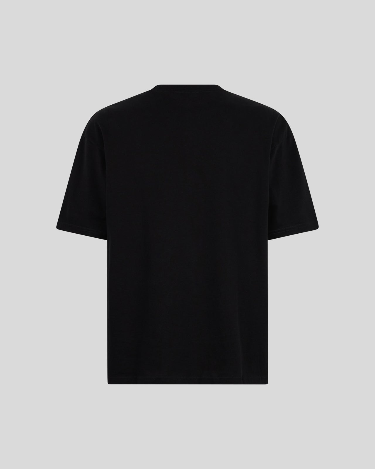 Phobia Archive T-SHIRT NERA CON FULMINI GRIGI RICAMATI Economico
