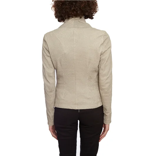 10SEI0OTTO GIACCA BLAZER IN PELLE Offerte