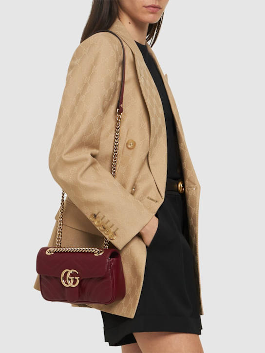 Luisaviaroma Borsa a spalla GG Marmont in pelle Vendita