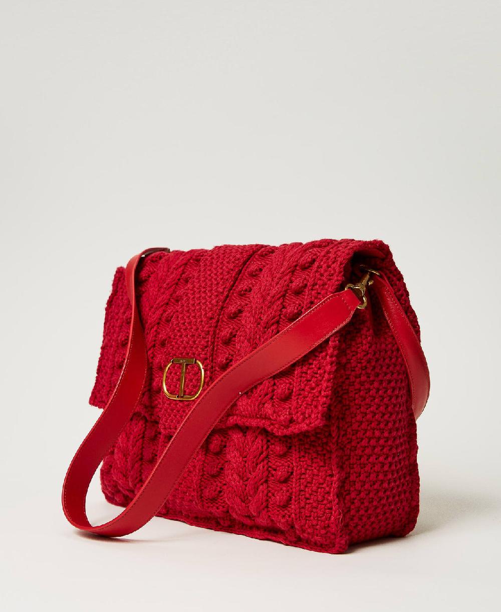 Scee by twin set Borsa a tracolla tricot 'Emma' Sconto