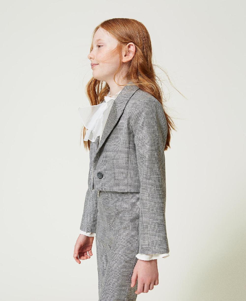 Scee by twin set Giacca spencer in principe di Galles Online