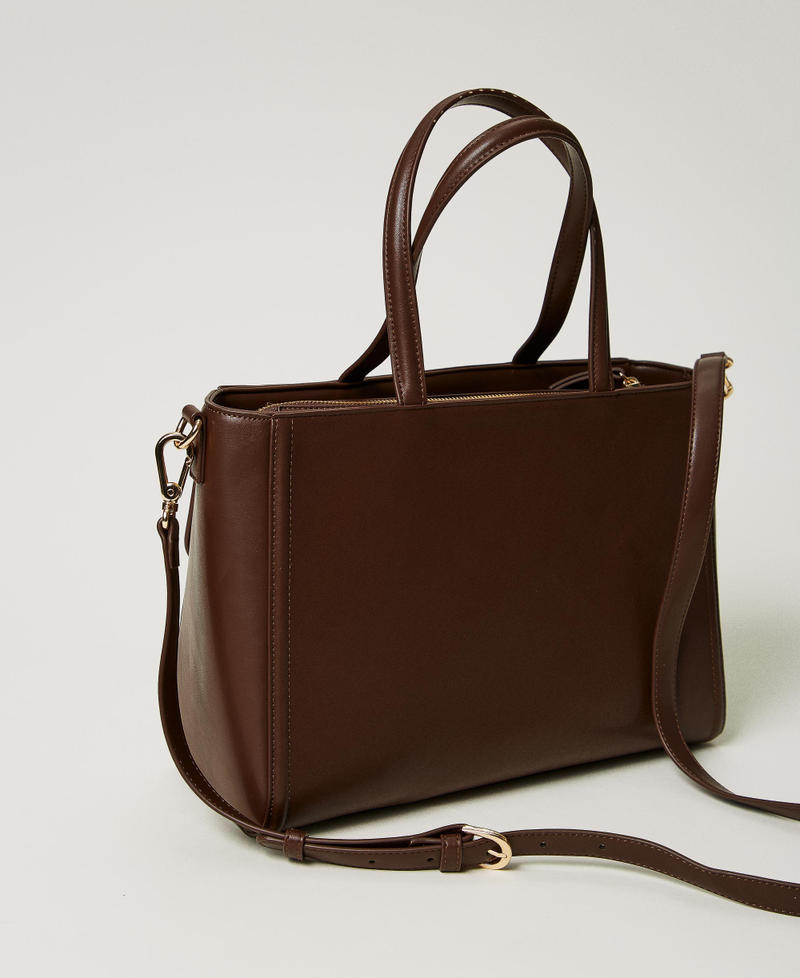 Scee by twin set Borsa shopper ‘Brera’ con apertura Oval T Promozione